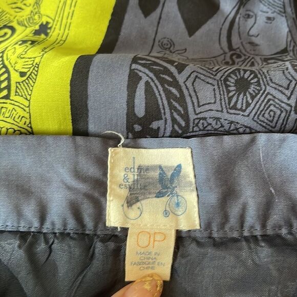 Anthropologie Edme and Estylle Pinochle Pleated Skirt - Picture 14 of 15